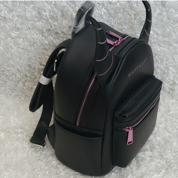 NWT Loungefly Maleficent minimalist mini backpack - Picture 3 of 16